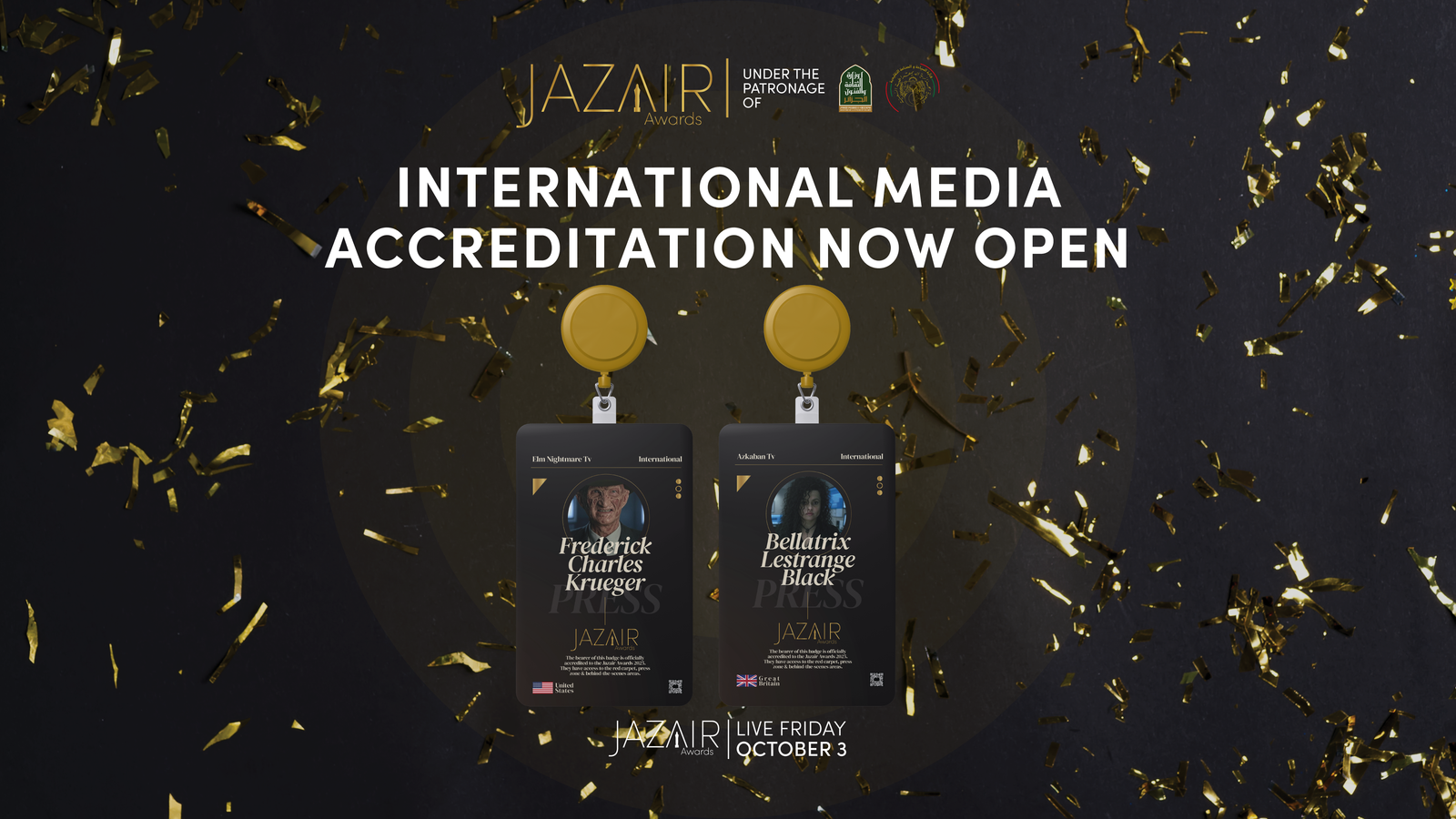 INTERNATIONAL MEDIA ACCREDITATION NOW OPEN
